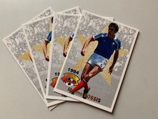 LOT 4 CARTES FOOTBALL PANINI - 1994 - EQUIPE DE FRANCE - MAXIME BOSSIS