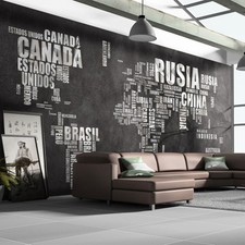 Papier Peint XXL "Géographie Espagnole" 270x550cm