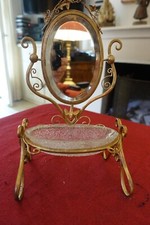 coiffeuse miroir rococo XIX jouet enfant