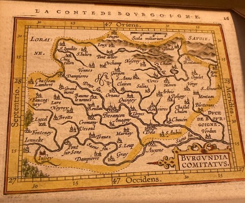 Carte ancien comté - ancien,