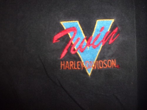 Harley davidson black t - harley,