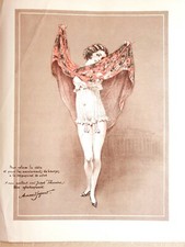 GCL59-MENU-LE CORNET-AUTOGRAPHE-ARMAND SÉGAUD-PEINTRE-[JOSEPH TECHERMINE]-1931