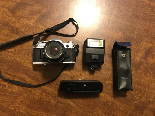 Canon ae1 camera with - camera, fd