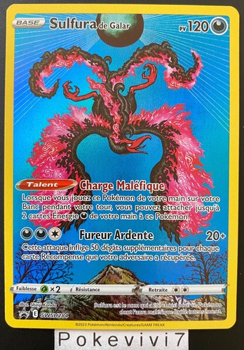 Carte pokemon sulfura swsh284 - carte,