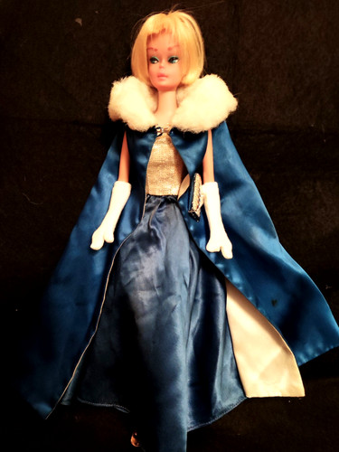 Barbie vtg tenue midnight blue - vtg,