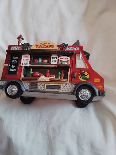 Lemax taco food truck holiday - taco,