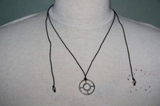 Collier Cordon noir fin -