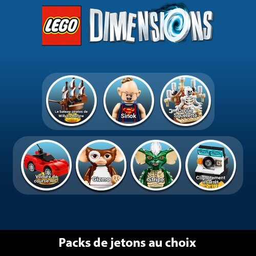 Lego dimensions lot - lot, jetons