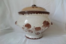 Soupiere marmite en grés de Soufflenheim - Siegfried poterie