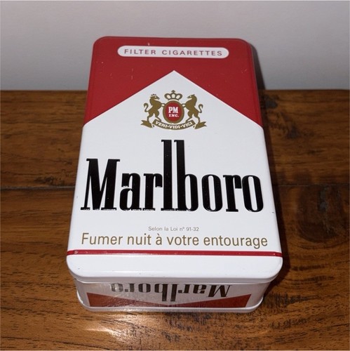 Marlboro boîte pub métal - boîte,