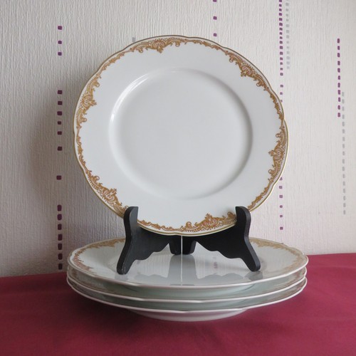 Assiettes plates porcelaine - assiettes,