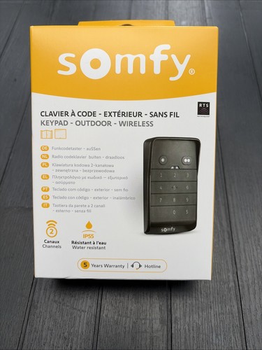 Somfy clavier code - À,