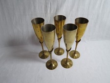 5 flûtes à champagne en