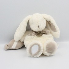 Doudou et compagnie lapin blanc beige Bonbon miroir - 22807