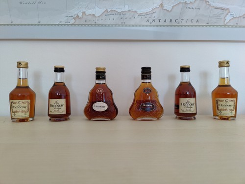 Mignonnettes cognac hennessy - mignonnettes,