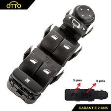Avant Gauche Interrupteur Commande Lève-vitre pour Peugeot 807 C5 C8 = 6554.HQ