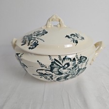 Soupière Décor Pensées De