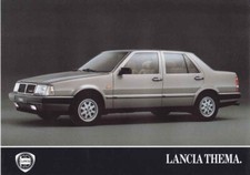 Catalogue Brochure Lancia Thema 1985 Belgique en français