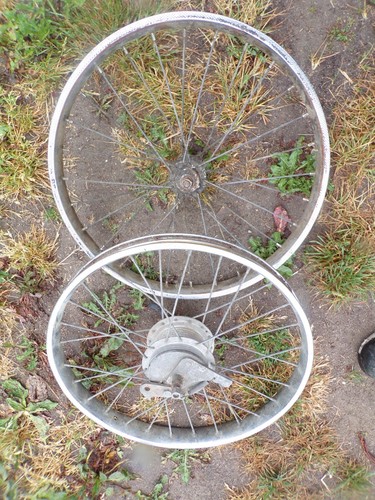 Paire roues jantes - de, 16"