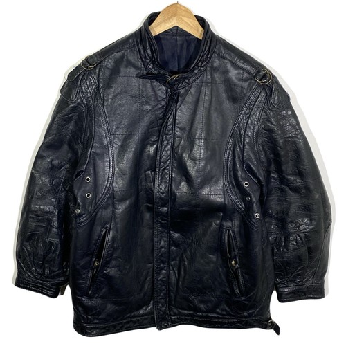 Blouson cuir noir - blouson,
