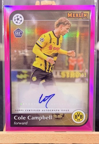 Topps merlin cole campbell - merlin,