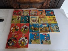 lot de 19 mickey poche, pifou, pif, placid et muzo, totoche... état moyen / bon