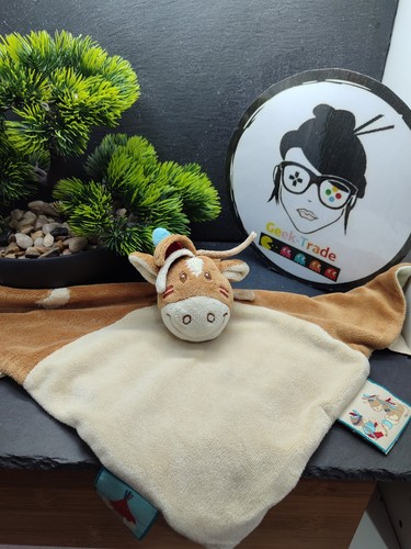 Doudou plat jument kaya beige