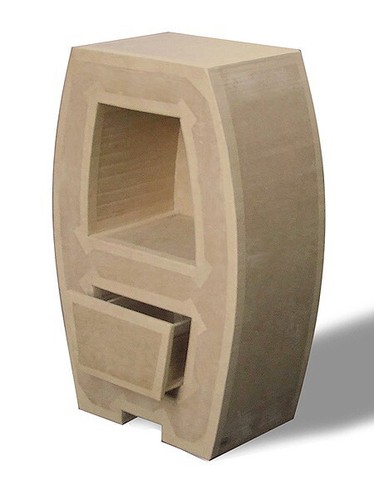 Table nuit chevet carton - de, en