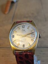 Montre homme Elgé automatique années 60.