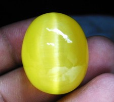 Cabochon ovale oeil de chat