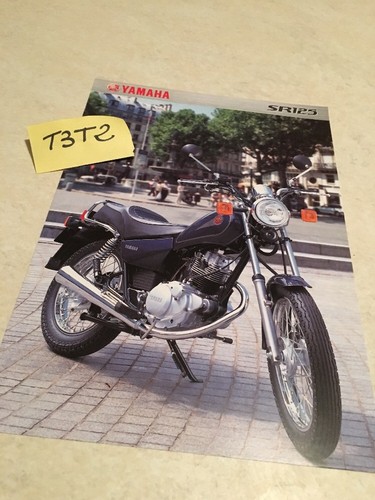 Yamaha sr125 125 moto - yamaha, sr