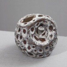 Vase céramique vintage émail