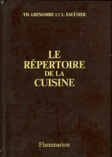 Répertoire cuisine - répertoire,