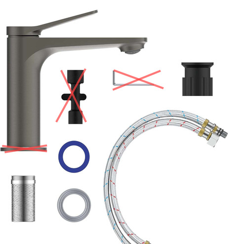 Mitigeur lavabo sur pied - mitigeur,