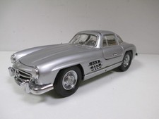 MERCEDES 300 SL Gris Silver Grey 1954 par FRANKLIN MINT B11KC49 VINTAGE au 1/24