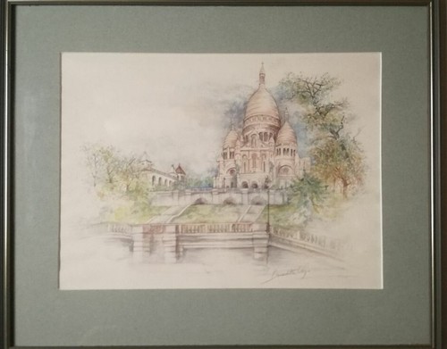 Reproduction aquarelle le - reproduction, "le