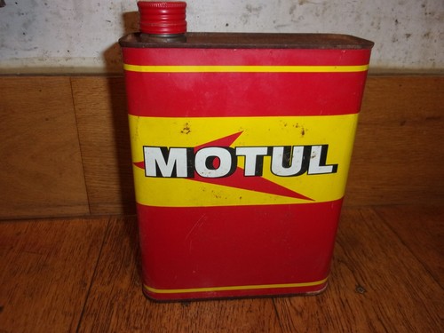 Bidon plein motul ancien - motul, 2l