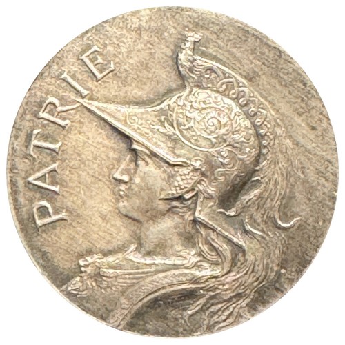 Médaille bronze argenté - , "