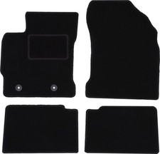 Tapis de sol en velours noir