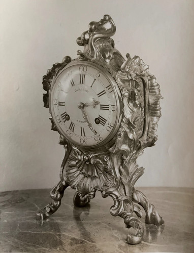Photographie pendule bronze - pendule,
