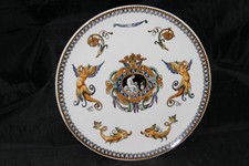 grand plat en faience de Gien