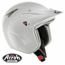 CASQUE AIROH TRIAL ROCK WHITE GLOSS OFFROAD ENDURO RACING