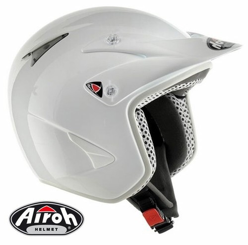Casque airoh trial rock - rock, white