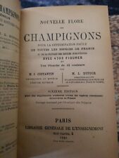 Livre Ancien. Nouvelle Flore Des Champignons Par Mj Costantin Et Ml Dufour