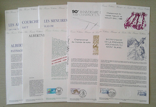 Documents philatéliques - philatéliques, du