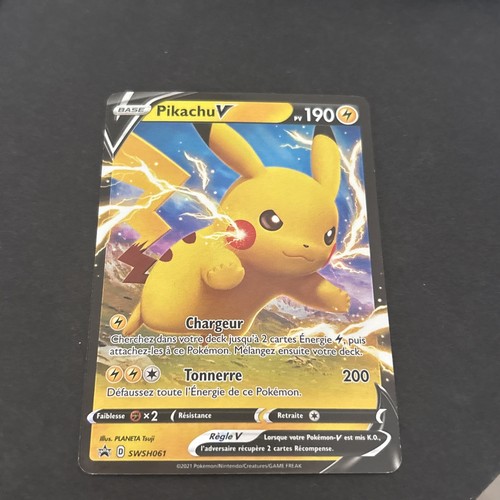 Carte pokémon pikachu - carte,