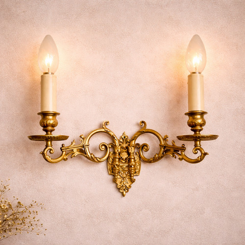 Applique bronze doré bras - doré, 2