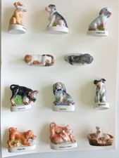 serie de 11 feves mon compagnon le chien 2004 hep