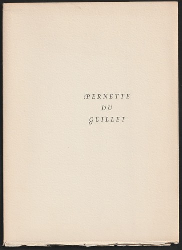 Pernette guillet cinq - pernette, du