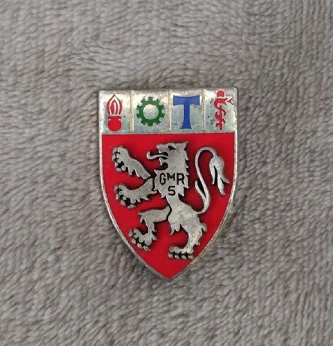 Insigne badge pucelle 5 e - /pucelle,